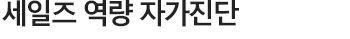 세일즈 역량 자가진단